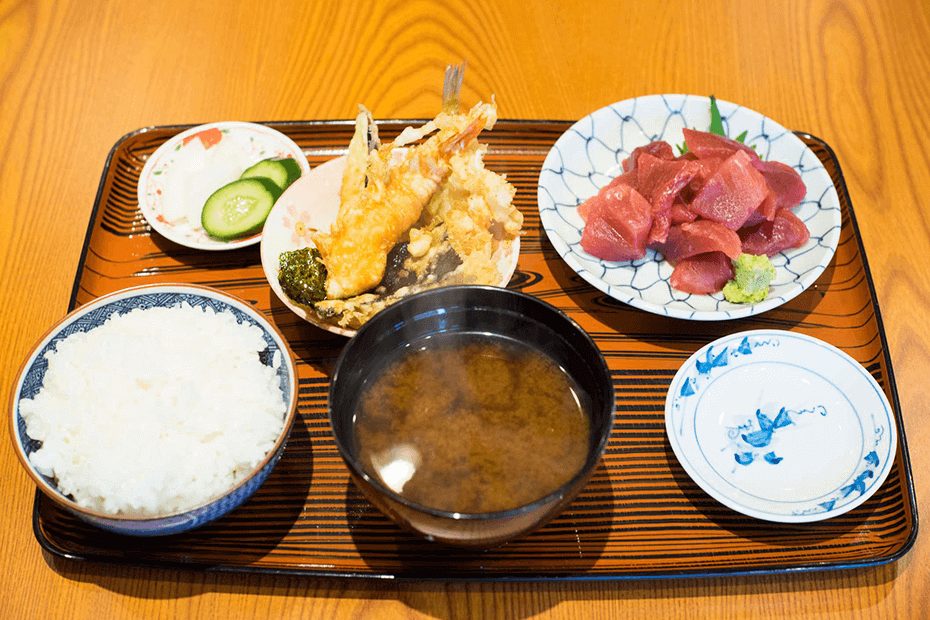 まぐろ定食