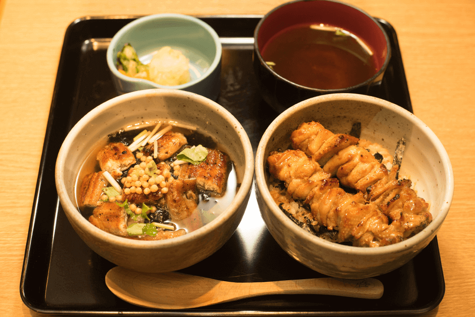 ハーフ＆ハーフセット（鰻＋鰻、鰻＋焼き鳥）