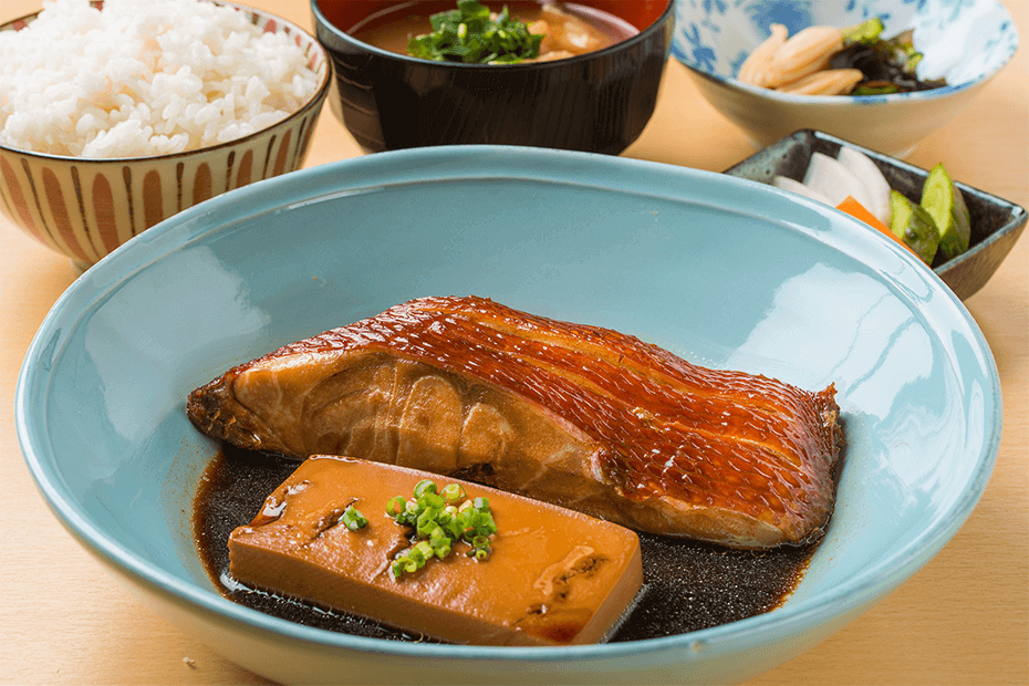 金目鯛煮付け御膳
